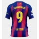 Barcelona Robert Lewandowski #9 Hemma matchtröja 2025-26 Kortärmad Billigt Barcelona Robert Lewandowski #9 Hemma matchtröja 2025-26 Kortärmad Billigt